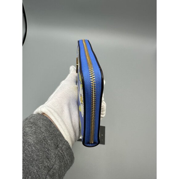 Kate Spade Katy Sunshine Floral Textured Leather Medium Zip Around Wallet NWT - Picture 4 of 15